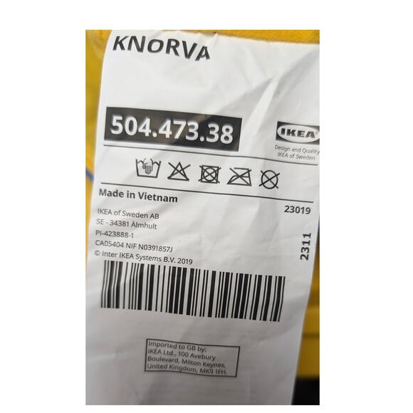 Ikea Bucket Hat Knorva‎ Frakta with Lining Vent Holes Rain Hat One Size Logo - Picture 4 of 7